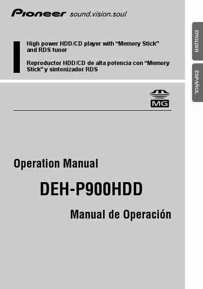 Pioneer CD Player DEH-P900HDD-page_pdf